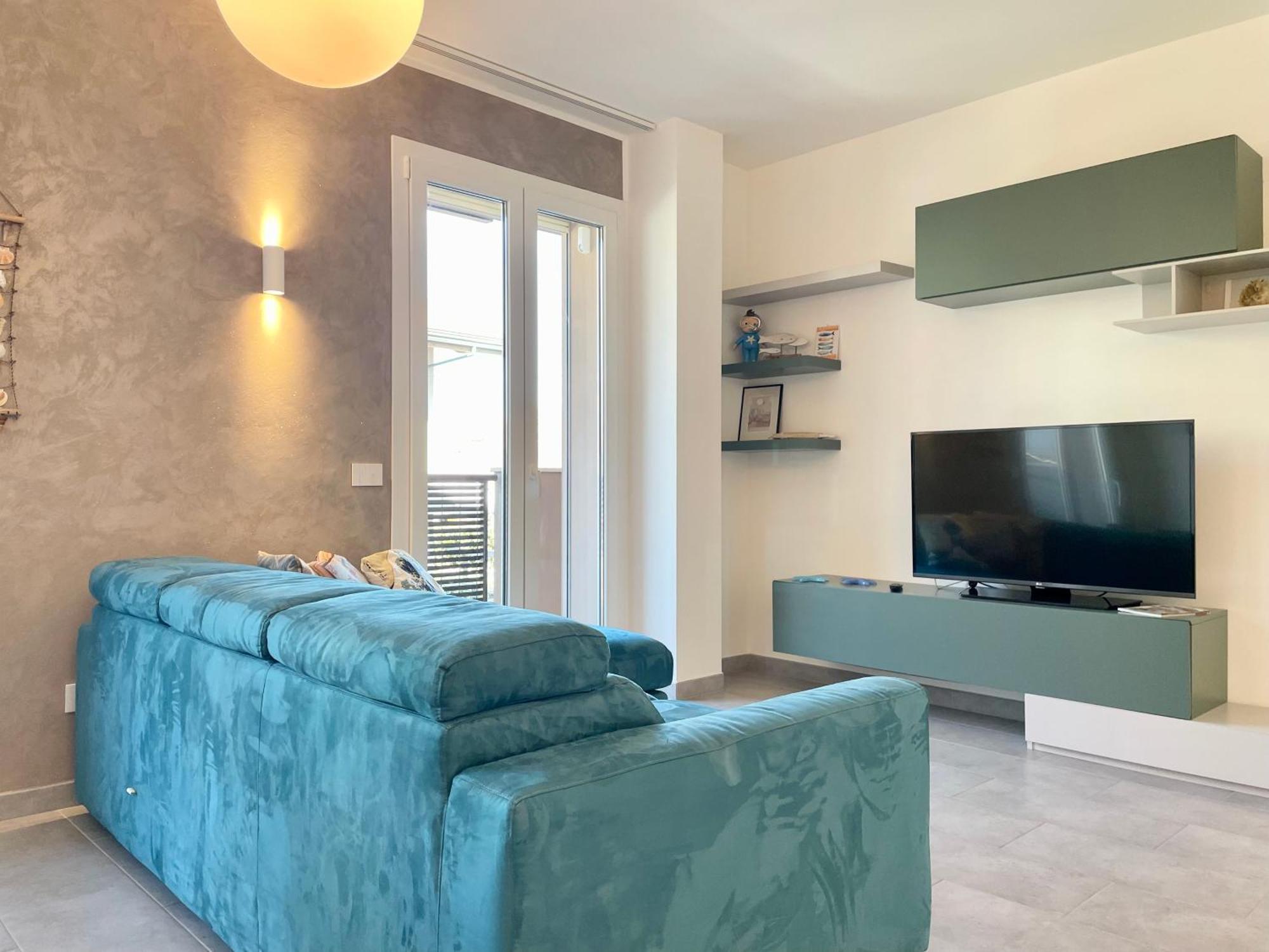 Bilocale Con Terrazzo E Garage - Casa Ondina Apartment