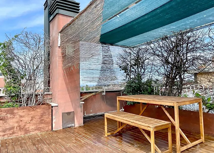 Attico Con Garage E Ampia Terrazza Privata